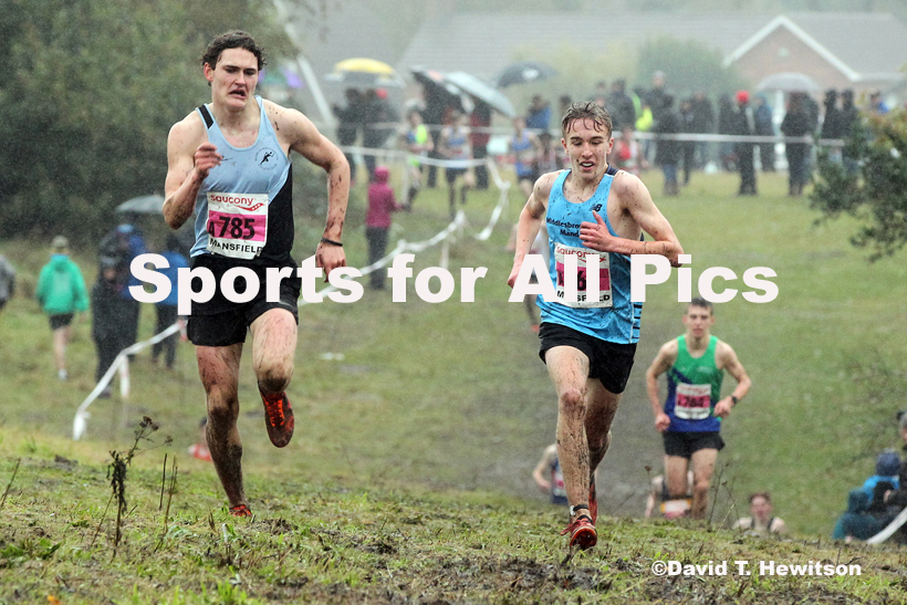 Mens under-17s, National Cross Country Relay Champs., Berry Hill Park, Mansfield.  Photo: David T. Hewitson/Sports for All Pics